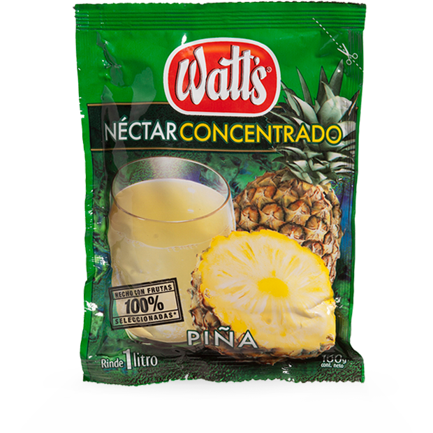 Néctar Concentrado Piña Watt's 160 g.