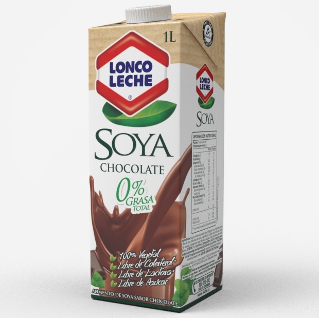 Alimento de Soya  Chocolate Loncoleche 1 Lt.