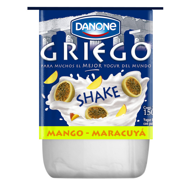 Yoghurt Shake Mango Maracuyá Griego 150g