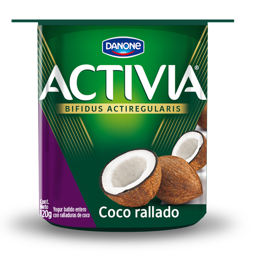 Yoghurt Coco Batido Entero Activia 120g