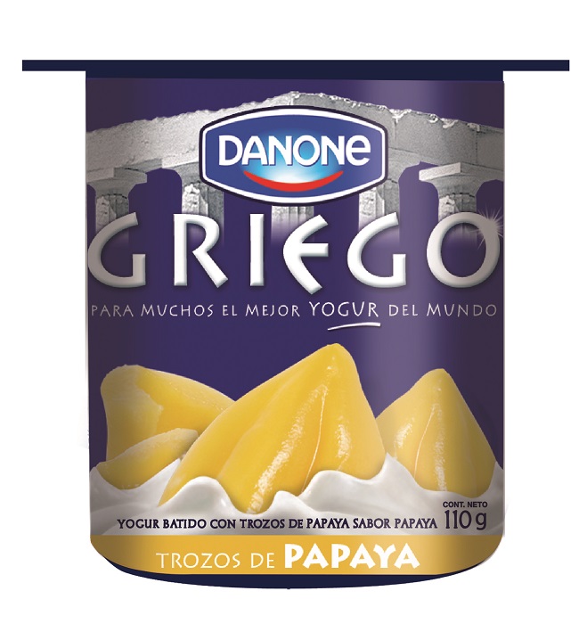 Yoghurt Trozos Papaya Griego 110g