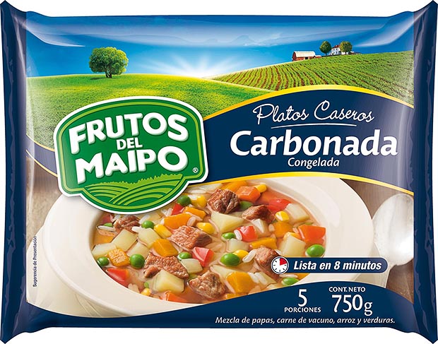 Carbonada Congelada Frutos del Maipo 750 g.