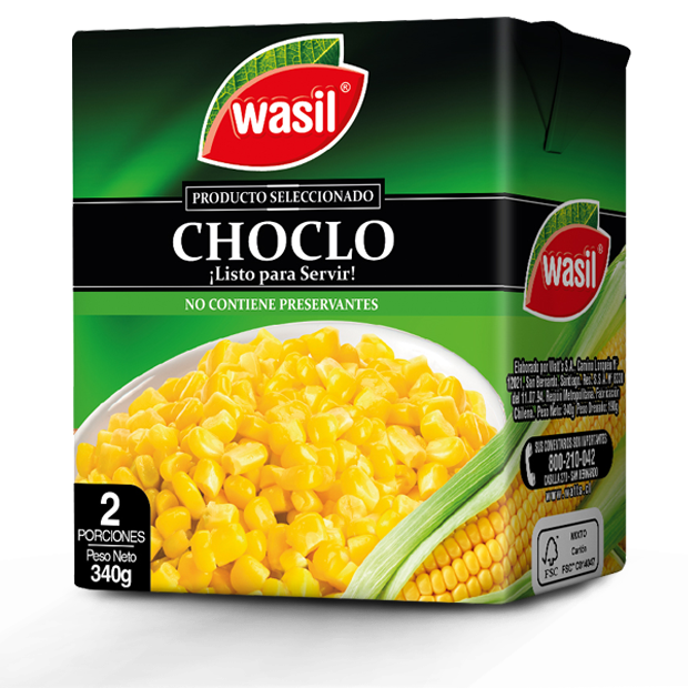 Choclo   Wasil 340 g.