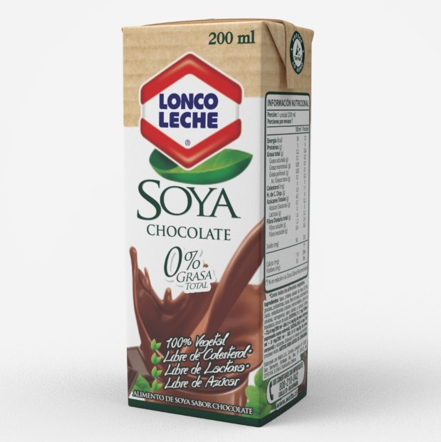 Alimento de Soya Chocolate Loncoleche 200 ml