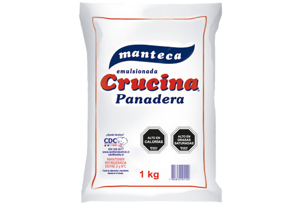 Manteca Panadera Neutro Crucina 1 Kg.