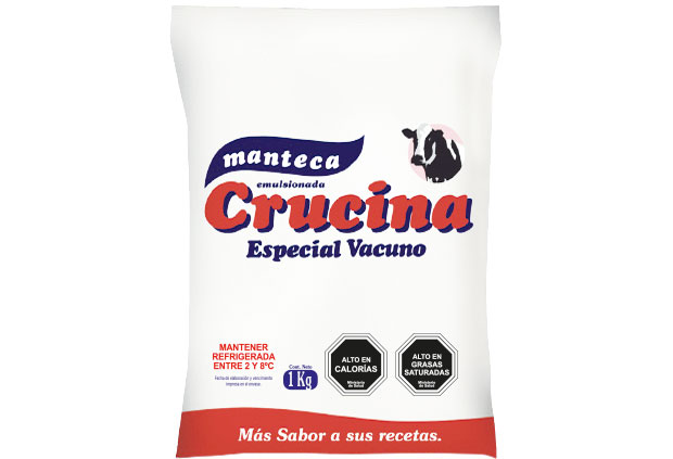 Manteca Vacuno Crucina 1 Kg.