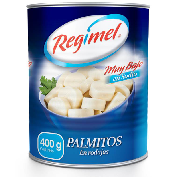 Palmitos en Rodajas   Regimel 400 g.