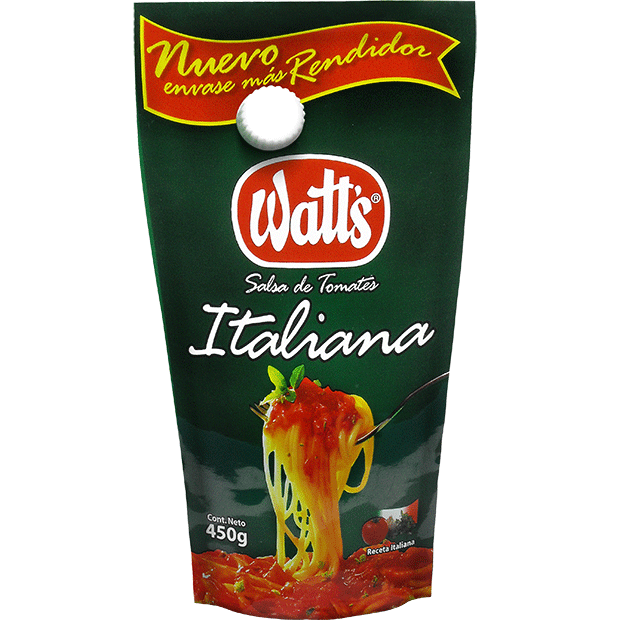 Salsa Italiana Watt's 450 g.