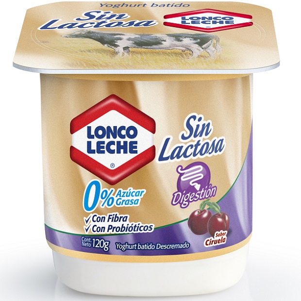 Yoghurt Ciruela Loncoleche 120 g.
