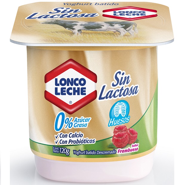Yoghurt Frambuesa Loncoleche 120 g.