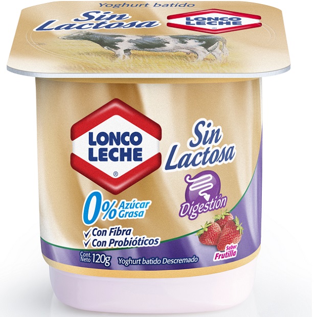 Yoghurt Frutilla Loncoleche 120 g.