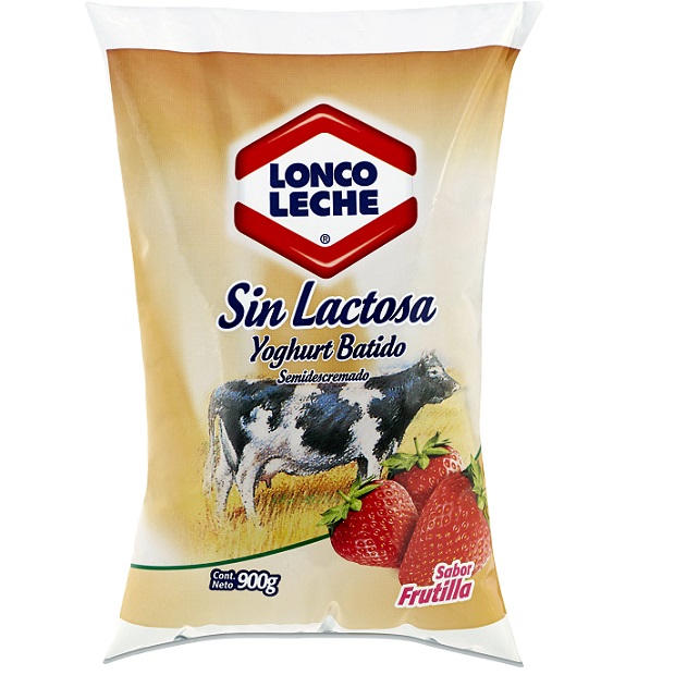 Yoghurt Frutilla Loncoleche 900 g.