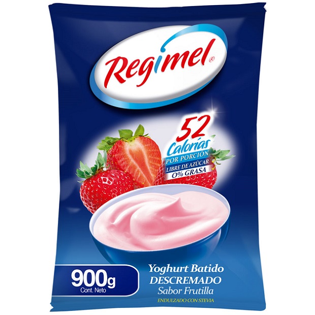 Yoghurt Frutilla Regimel 900 g.