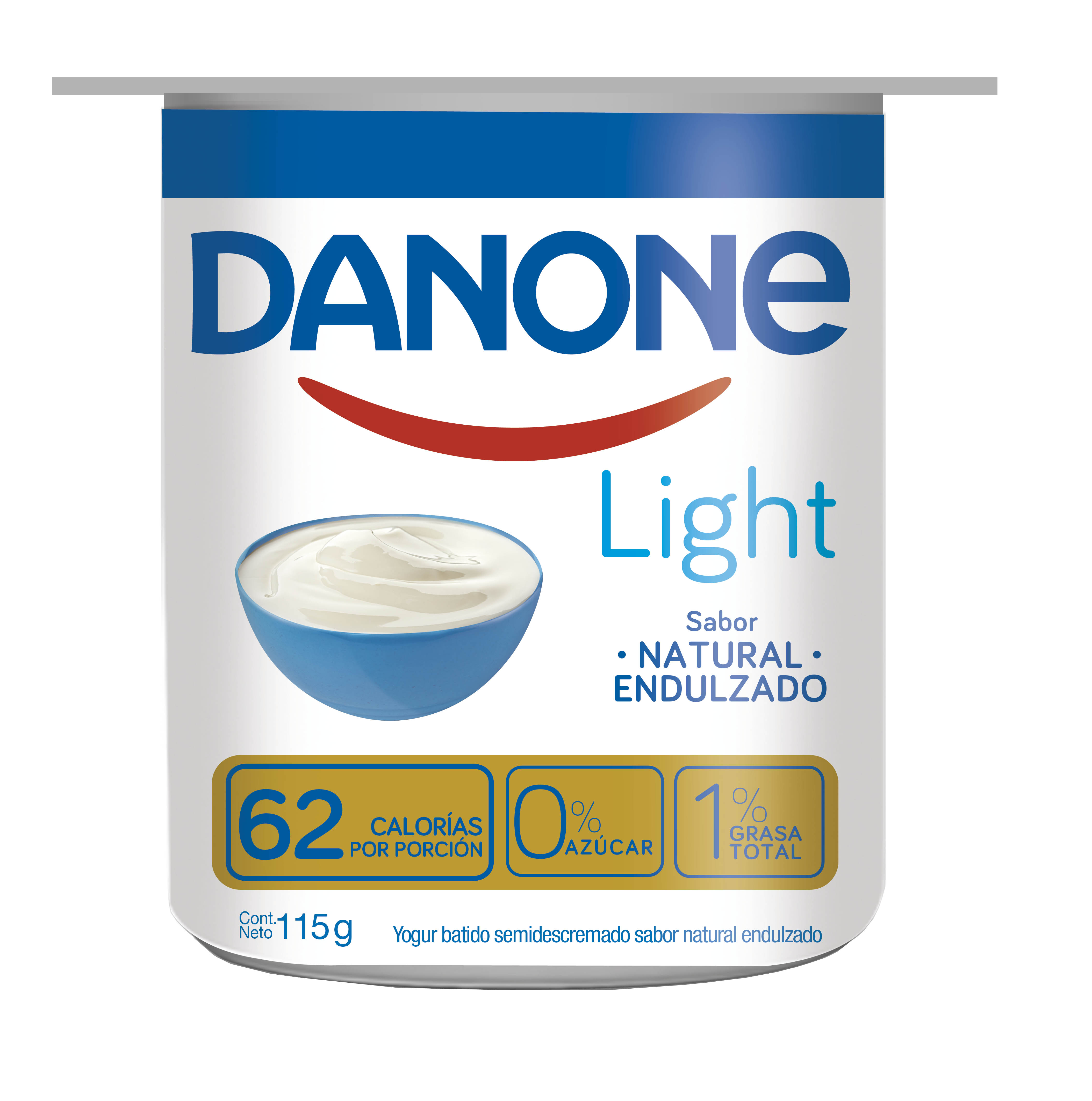 Yoghurt  Natural Semidescremado Danone Light 115g