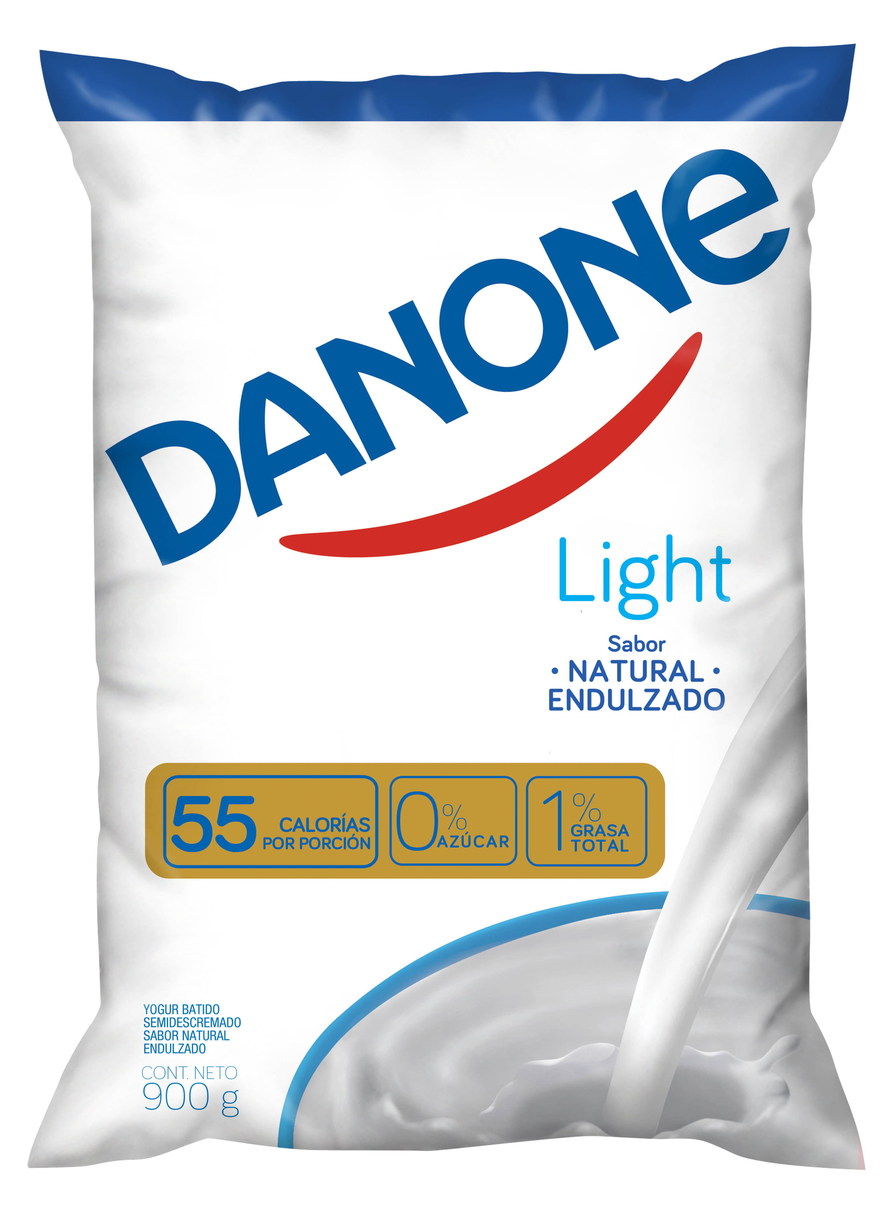 Yoghurt  Natural Semidescremado Danone Light 900g